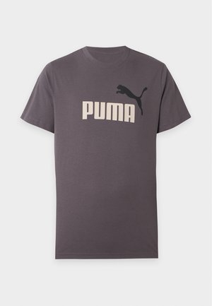 Puma, LOGO TEE - T-shirts print - moody gray