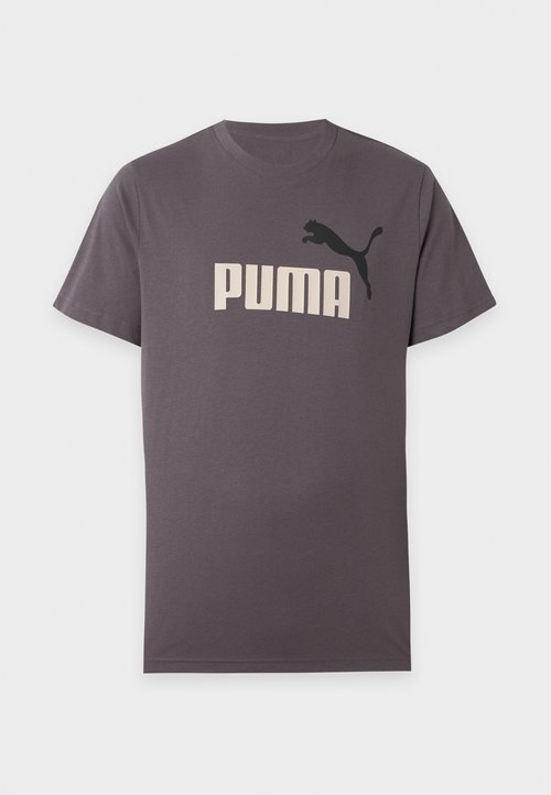 PUMA 2 COLOR NO. 1 LOGO TEE - Sports T-shirt - moody gray — foto 5