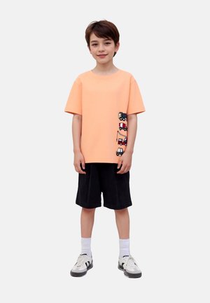 Name it, NAME IT T-SHIRT VAGNO KURZARMSHIRT 2ER PACK - T-shirt print - orange