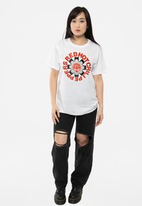Paradiso Clothing RED HOT CHILI PEPPERS BAND LOGO - Print T-shirt - white