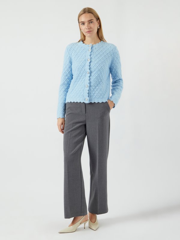 YASBUBBLE CARDIGAN - Cardigan - clear sky2