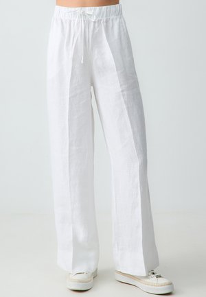Jimmy Key Stoffhose - white