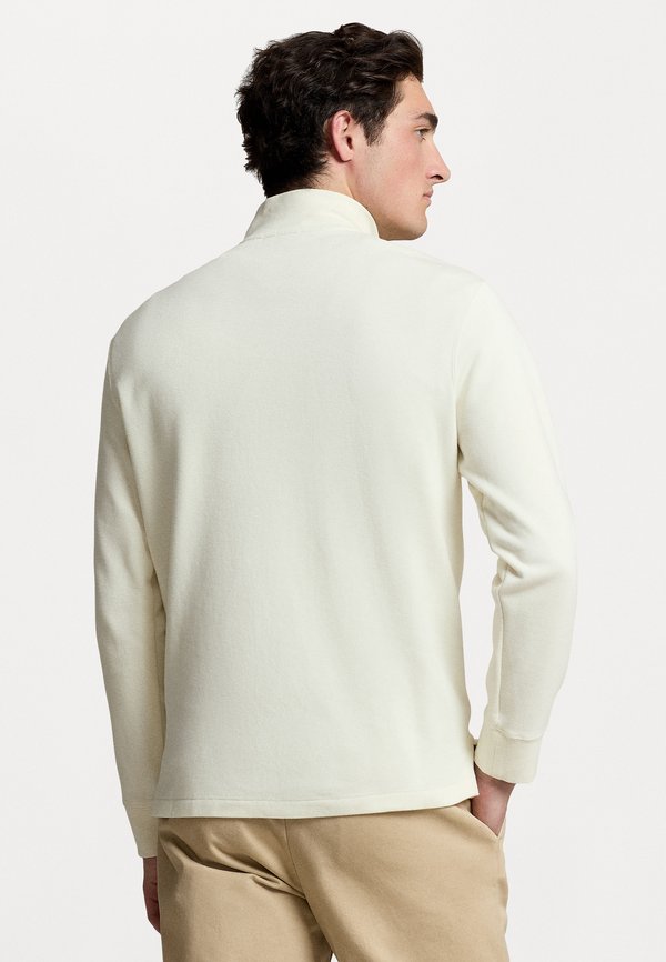 ESTATE RIB QUARTER ZIP PULLOVER - Jumper - chic cream3