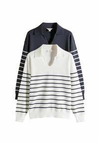 THE SET 2 PACK - Pulover - navy cream stripe  cream navy stripe