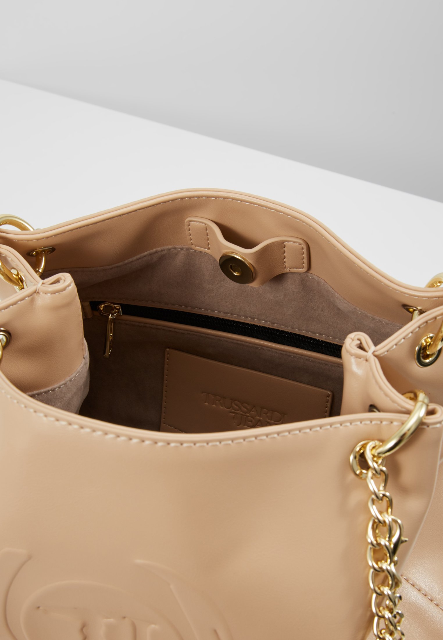 Trussardi Jeans FAITH SMOOTH Håndveske nude Zalando.no Trussardi Jeans FAITH SMOOTH SHOPPER Håndveske nude