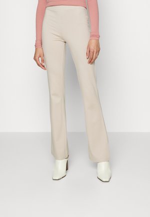 JDY Tall, JDYPRETTY FLARE PANT JRS NOOS - Püksid - chateau gray