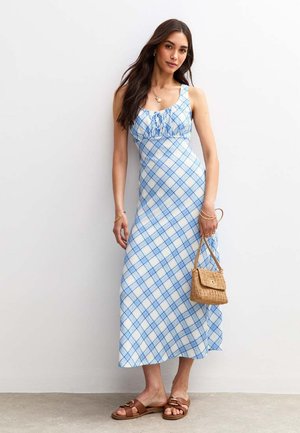 MAXI - Vestito lungo - blue pattern
