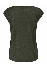 ONLY ONLSILVERY V NECK NOOS - Camiseta básica - rosin