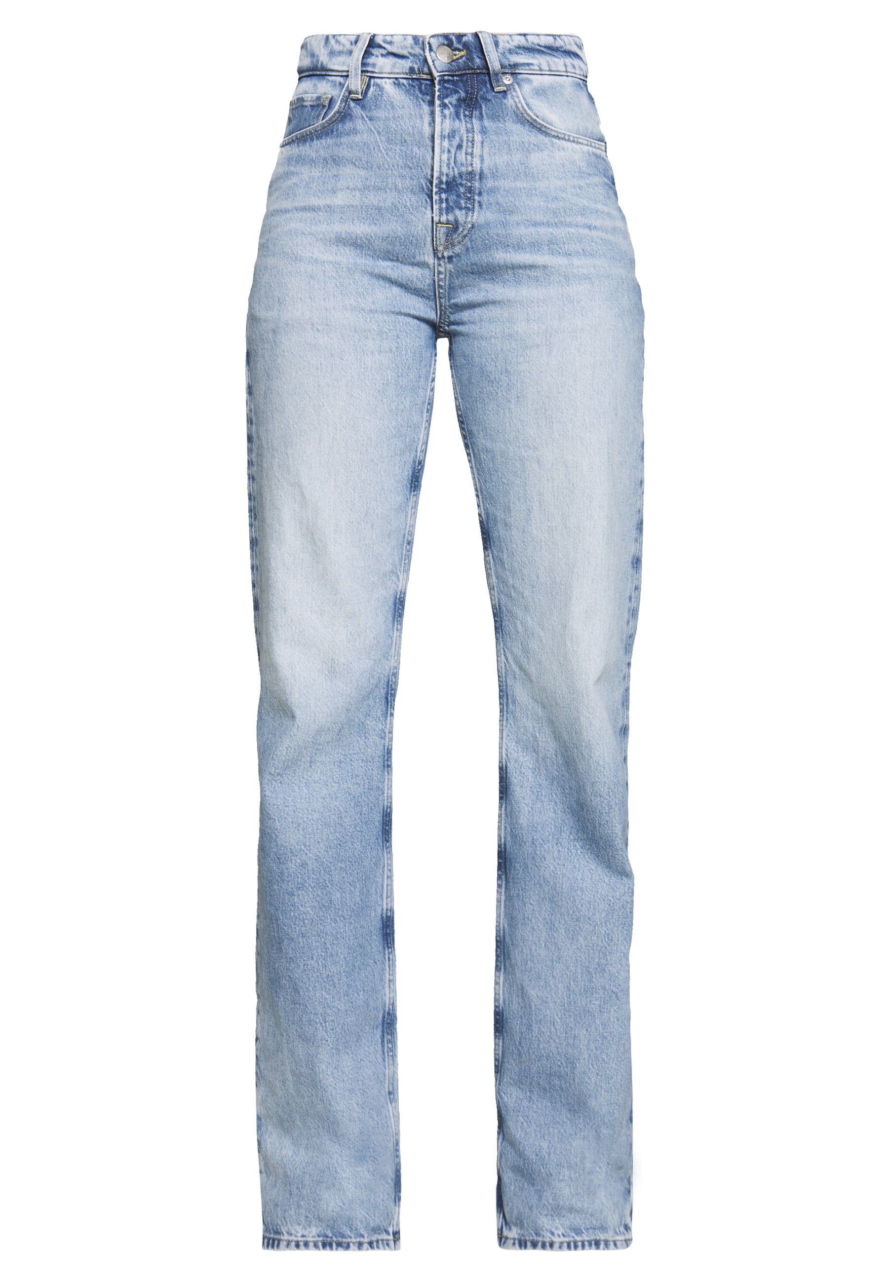 Pepe Jeans DUA LIPA x PEPE JEANS - Straight leg jeans - light blue denim/light-blue  denim - Zalando.de