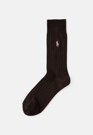 CREW SOCK - Calze - dark brown