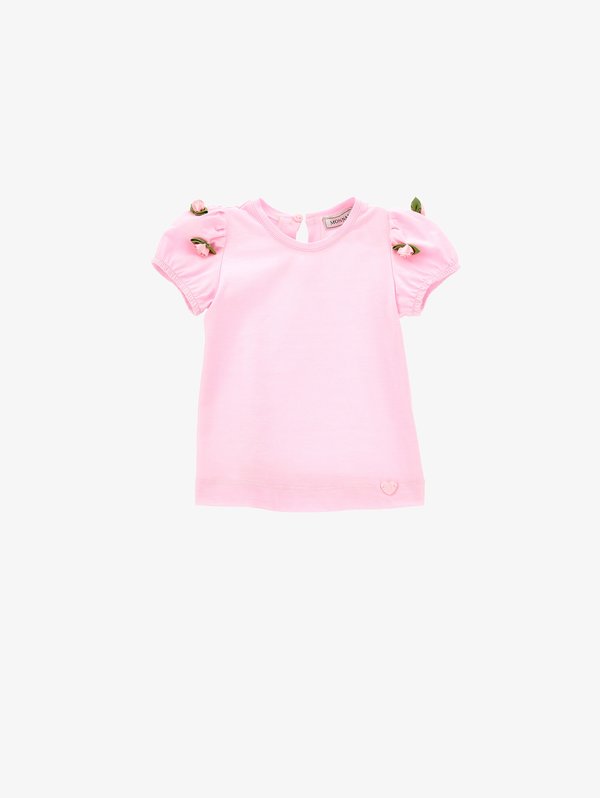 CON ROSELLINE - Print T-shirt - rosa fairytale