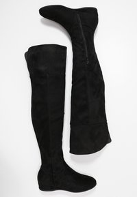 Anna Field Stivali con la zeppa - black