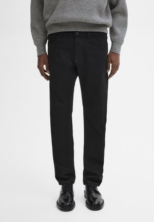 Massimo Dutti Jeans slim fit - black