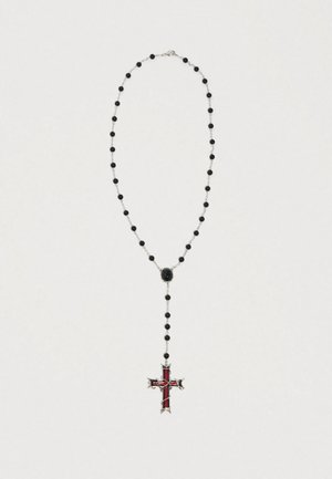 INFERNO ROSARY NECKLACE - Necklace - black/silver-coloured