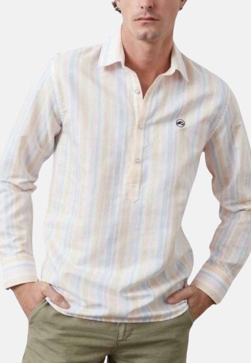 ALTONADOCK STRIPED - Camisa - beige
