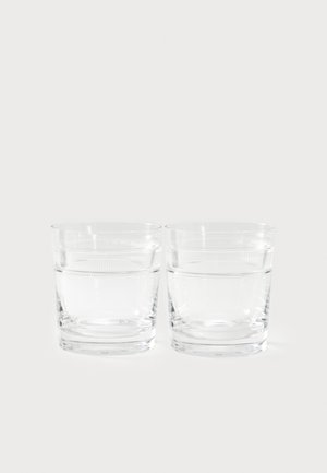 Ralph Lauren LANGLEY DOF 2 PACK - Sklenička - clear