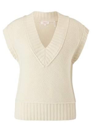 s.Oliver T-shirt print - creme