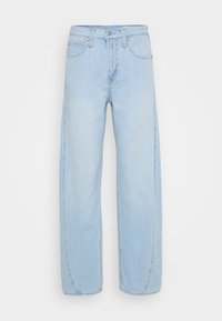 BARREL FORWARD SEAM SLEDEN - Wide Leg - light indigo