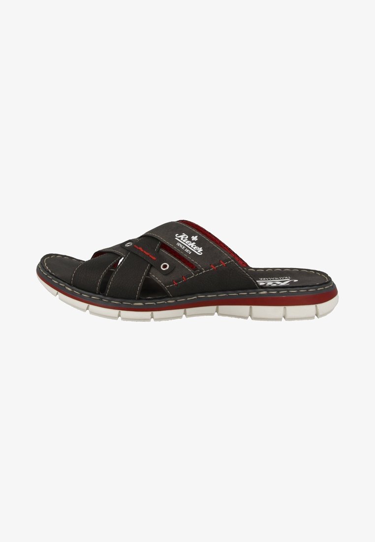 Rieker Pantolette flach - grey