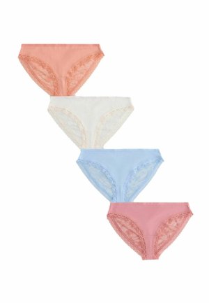 BRAZILIAN 4 PACK - Briefs - cream apricot blush blue