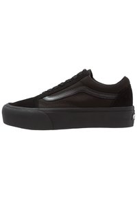 UA OLD SKOOL PLATFORM - Sneaker low - black