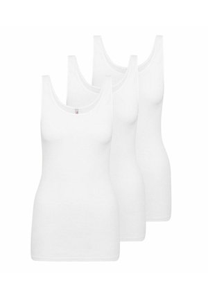 3 PACK - Undershirt - weiß