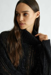LIU JO POLO -NECK - Maglione - black