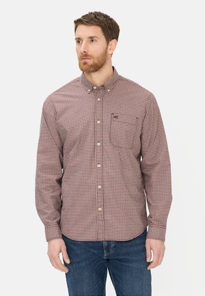 LANGARM MIT BRUSTTASCHE - Skjorter - sienna red