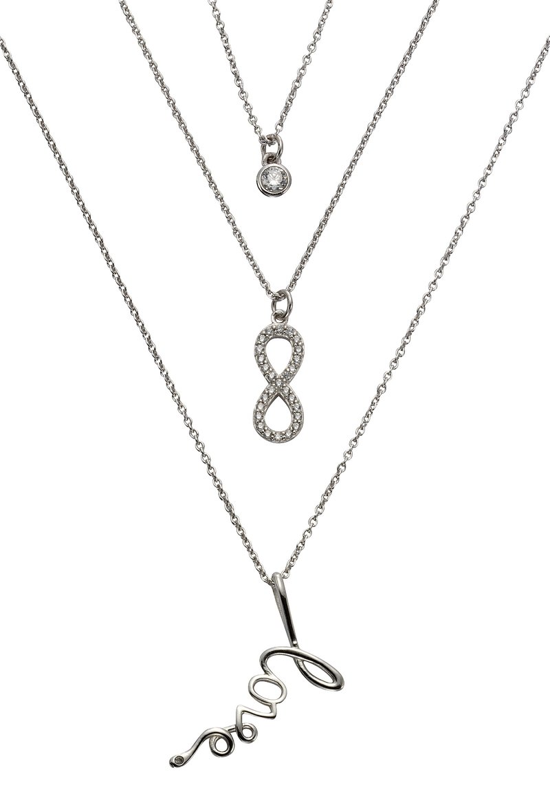ZEEme SET - Collier - silver coloured/argenté - ZALANDO.FR
