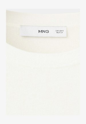 Mango, ADULT - Tricou basic - off white