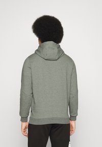 Puma TAPE HOODIE - Felpa - medium gray heather