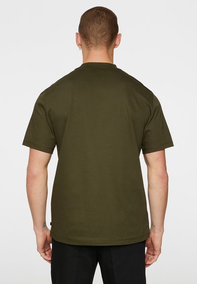 J.LINDEBERG ACE MOCK NECK - T-Shirt basic - forest green