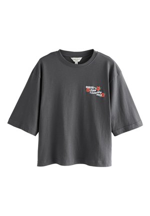 Next Triko s potiskem - grey
