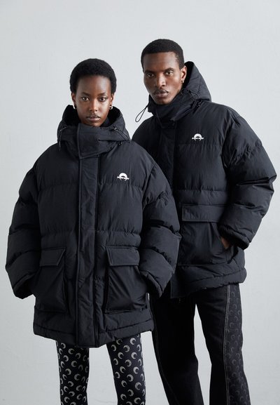 MARINE SERRE SPORT PUFFER COAT UNISEX - Winterjacke - black