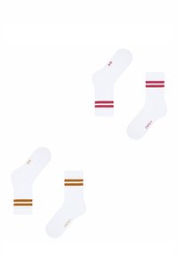 Esprit Tennis Stripe 2-Pack - Chaussettes - raw white