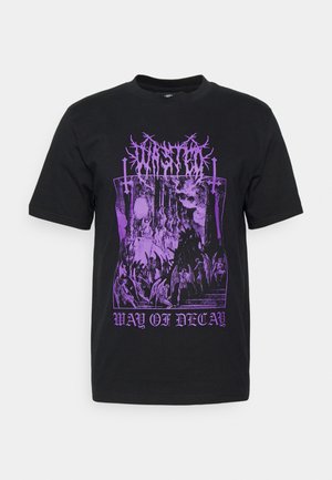 DECAY UNISEX - T-shirt con stampa - black