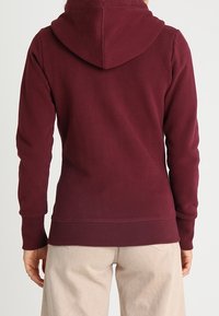 Superdry & Co Felpa con zip - bordeaux