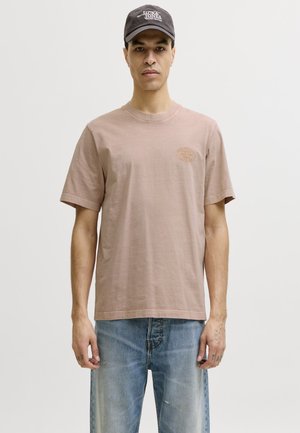 Jack & Jones PREMIUM BLUFELIX TEE - Základné tričko - misty rose