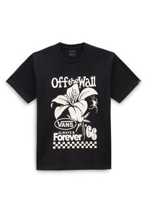 PETAL AND PEST SS - Camiseta estampada - black