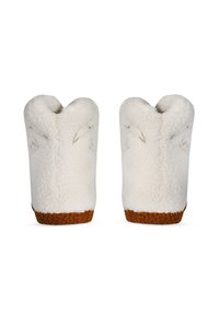 Loungeable BORG COWBOY BOOTIE - Hausschuh - cream