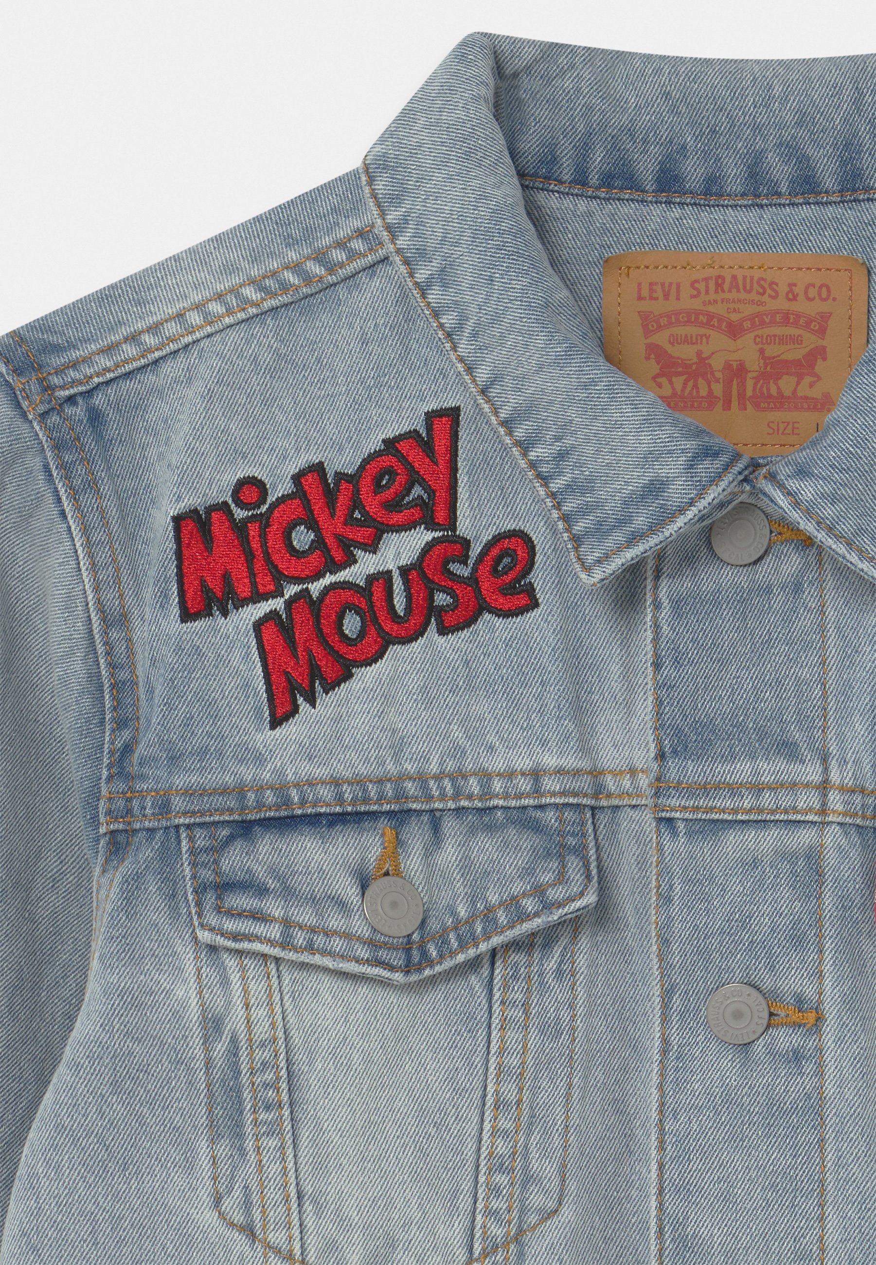 giacca levi's mickey mouse