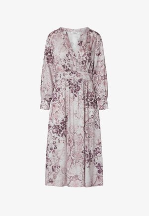 LIU JO, LIU JO PRINTED TWILL MIDI DRESS - Vapaa-ajan mekko - light pink