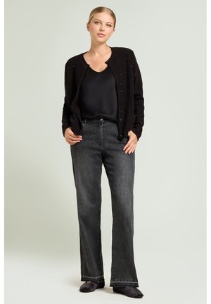 IN FULL PAILLETTES - Cardigan - nero