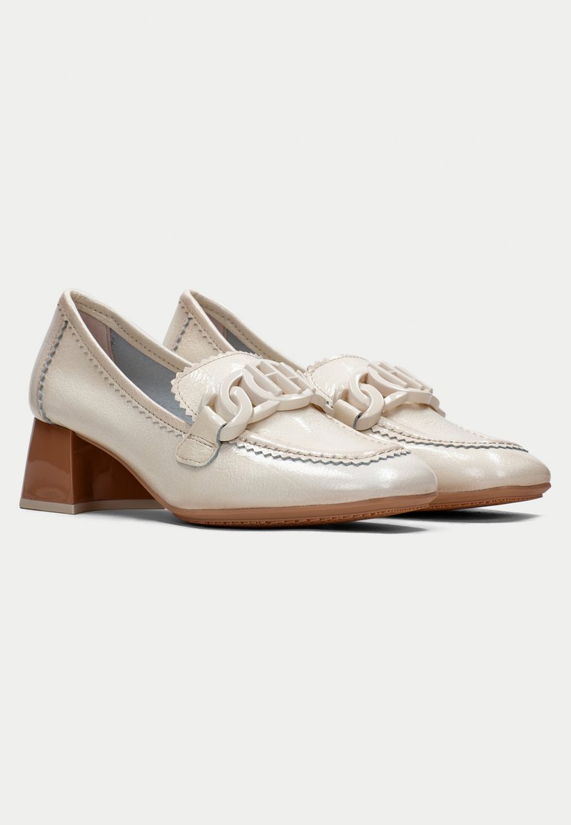 Mocasines Hispanitas Malta Mujer - Crema