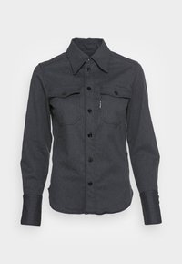 KICK BACK - Blusa com botões - shadow