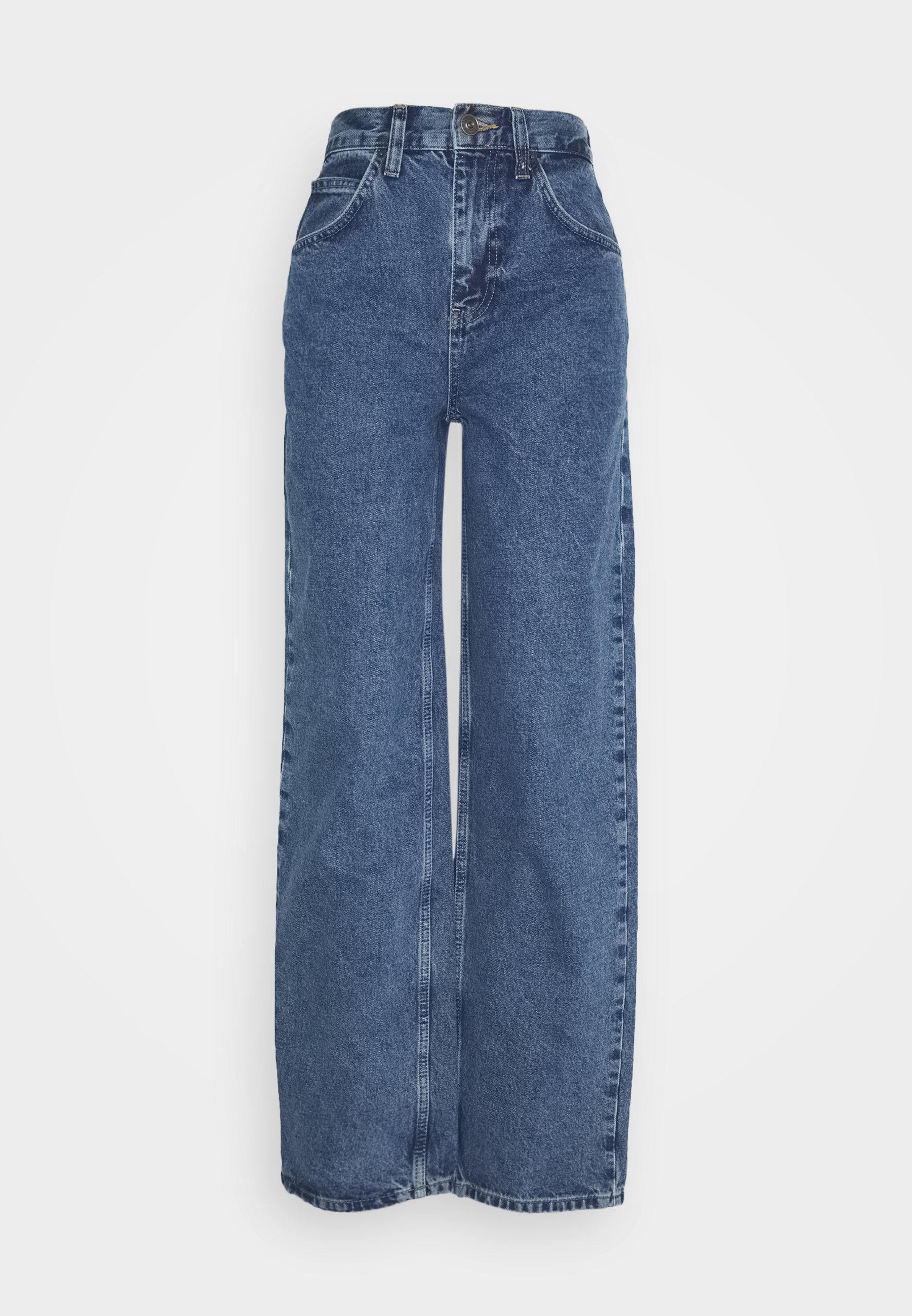 Blue denim relaxed fit jeans