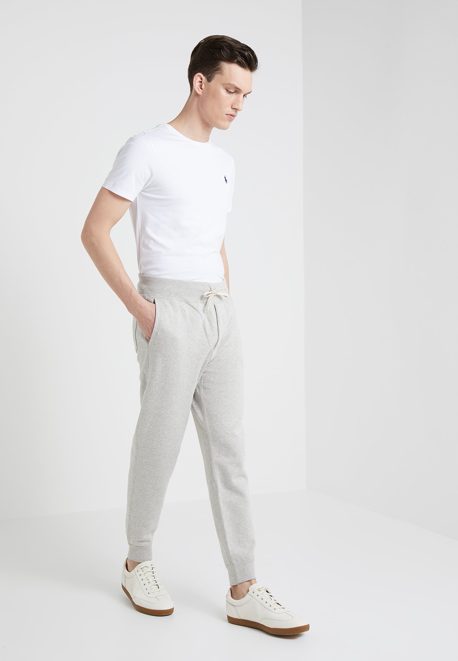 ralph lauren plain white tee shirt