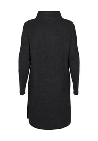 Zizzi FLASH MIT ROLLKRAGEN - Kampsunkleit - dark grey melange