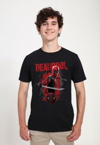 Marvel DEADPOOL WOLVERINE czarny