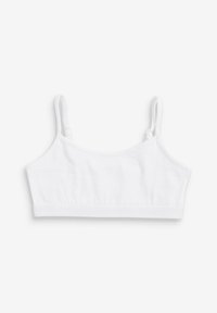 Next 3 PACK STRAPPY CROP OLDER - Toppe - white
